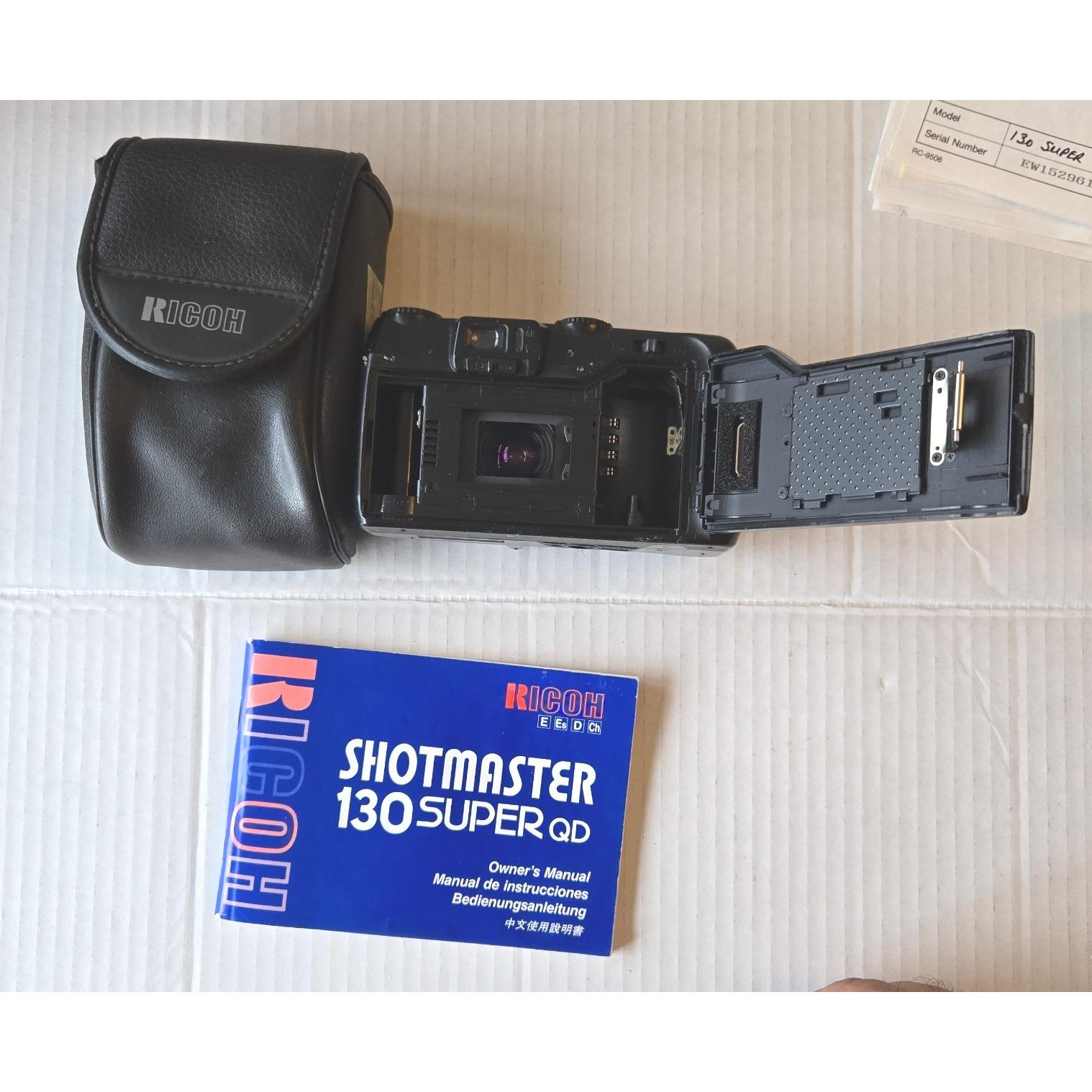 Ricoh Shotmaster Zoom 105 Plus 35mm Film Camera – Broken Back Door