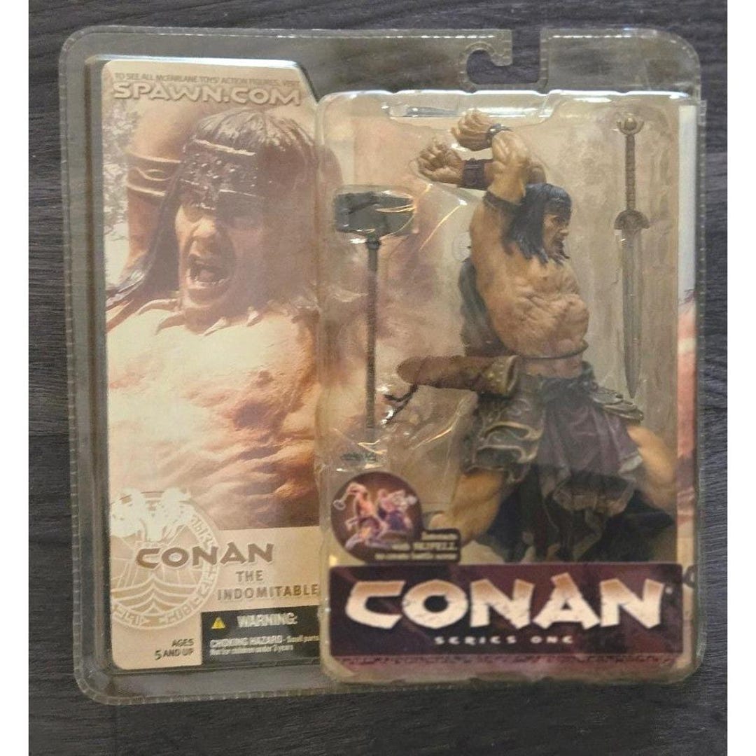 CONAN コナン　フィギュア　全6種　マクファーレン　新品未開封　シリーズ1 マクファーレン・トイズ コナン シリーズ1：不屈のコナン - Etsy 日本