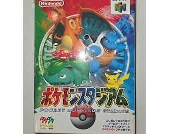 Pocket Monsters Stadium Nintendo 64 N64 Japonia Import CIB