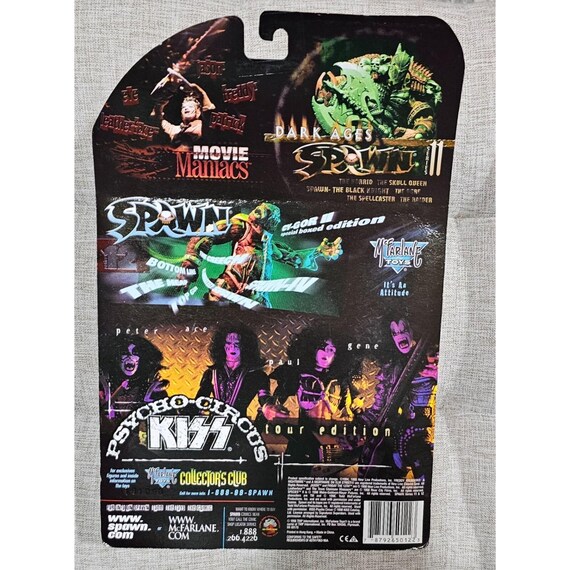 限定版・パーツ完品】KISS フィギュア サイコサーカス ツアー 4体