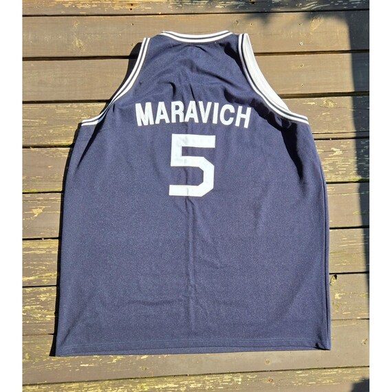 Daniel Maravich #5 Basketball Jersey High School Heritage Legends