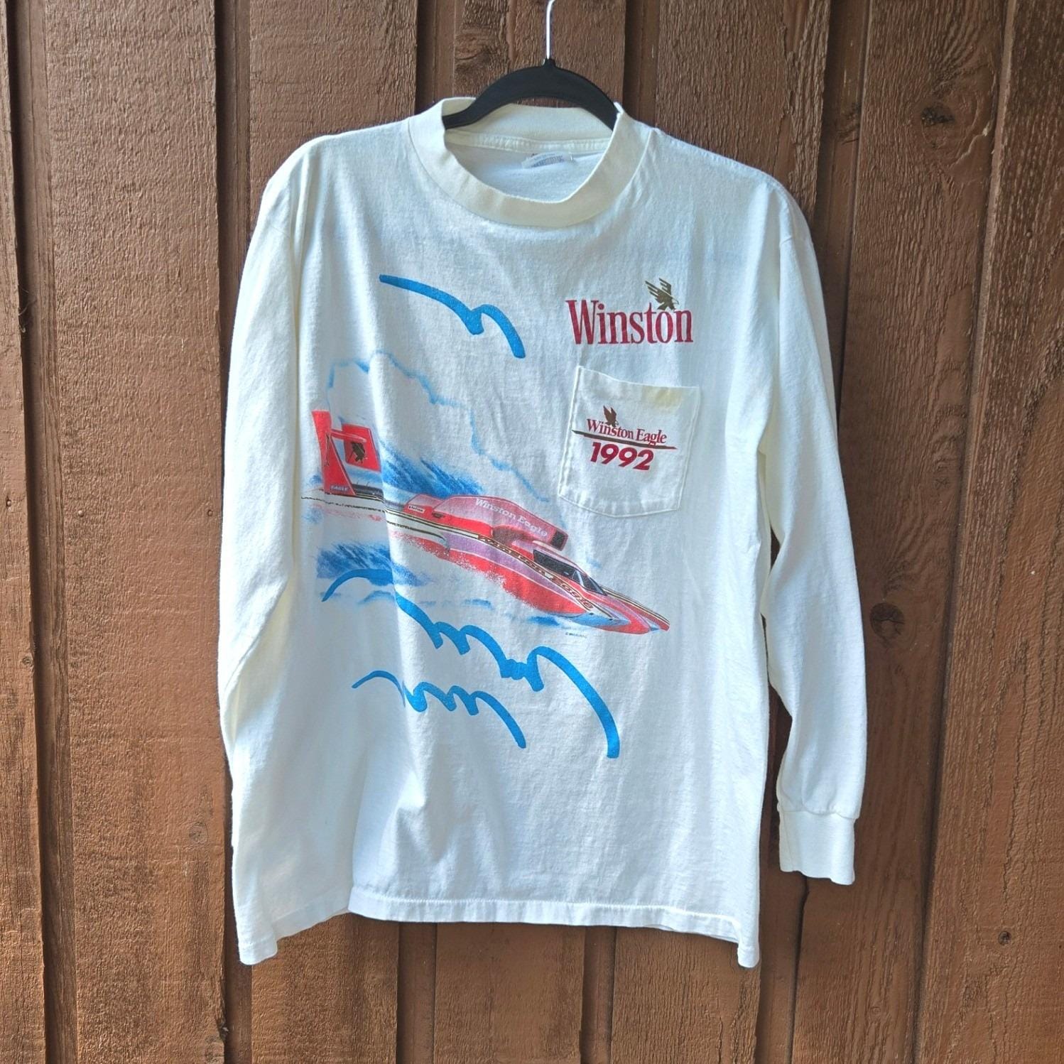 Vintage. Winston Shirt Eagle - Etsy