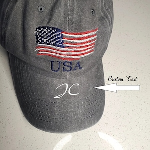 Gepersonaliseerde vintage baseballpetten voor heren Amerikaanse vlag patch ademende petten lentehoed