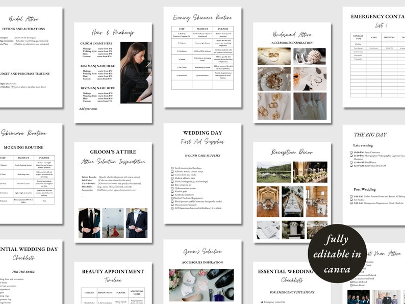 140 Page Canva Wedding Day Planner Template Wedding Planner Checklists 140-page-canva-wedding-day-planner-template-wedding-planner-checklists