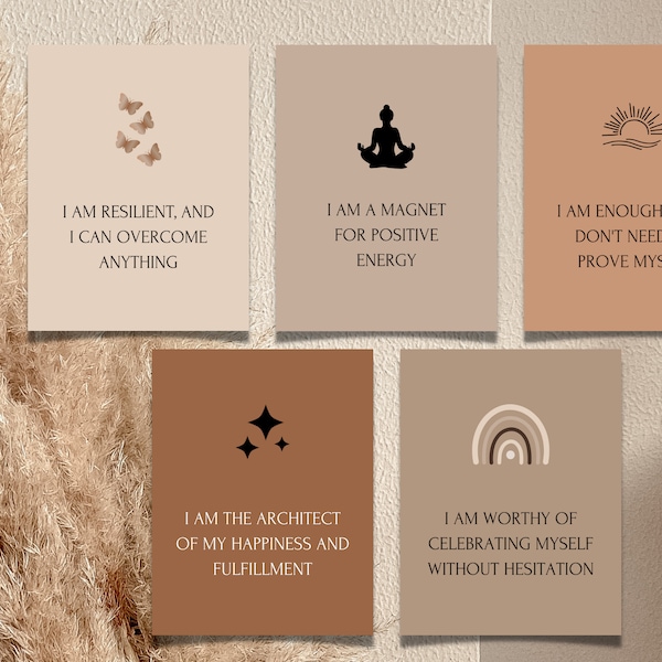 Self-Care Affirmation Cards, Self-Love Affirmation Cards, Adult Daily Affirmation Cards, Affirmation Cards Deck, Encouragement Cards