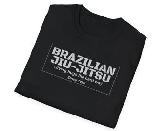Camiseta de Jiu-Jitsu Brasileño - Camiseta de BJJ, Ropa de Artes Marciales, Regalo de BJJ, Camiseta de Grappling, Equipo de Jiu Jitsu, Equipo de Autodefensa, Camiseta de Artes Marciales