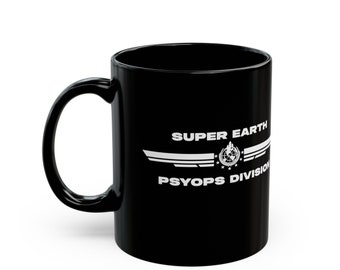 División de Operaciones Psicológicas de la Super Tierra - Taza de viaje grande para café