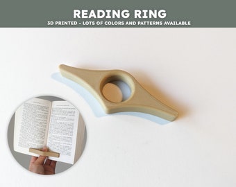 Reading Ring | Reading Ring | Practical Accessory for Reading | Accessory for Book Fan | Original gift idea