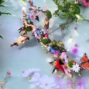 Woodland Fairy Treibholz Herzstück, verzauberte Wald Motto Party Decor