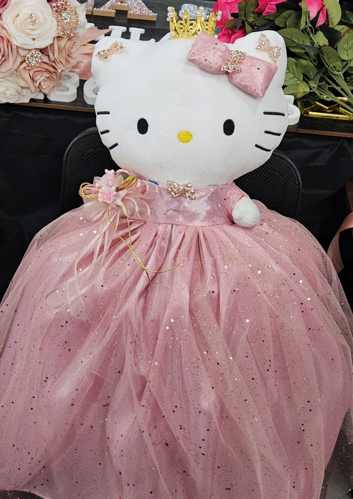 Hello Kitty Clown Dress Costume 4-6