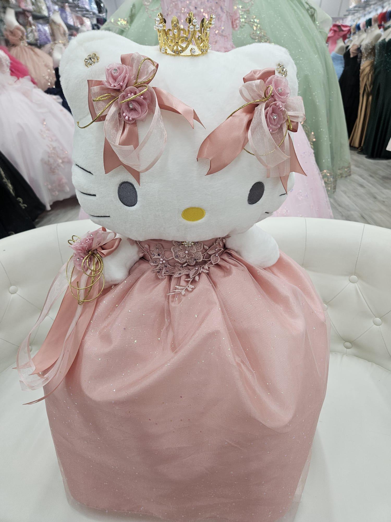 Quinceanera - Sweet 16th - Dressed Hello Kitty - Rose Gold - Big
