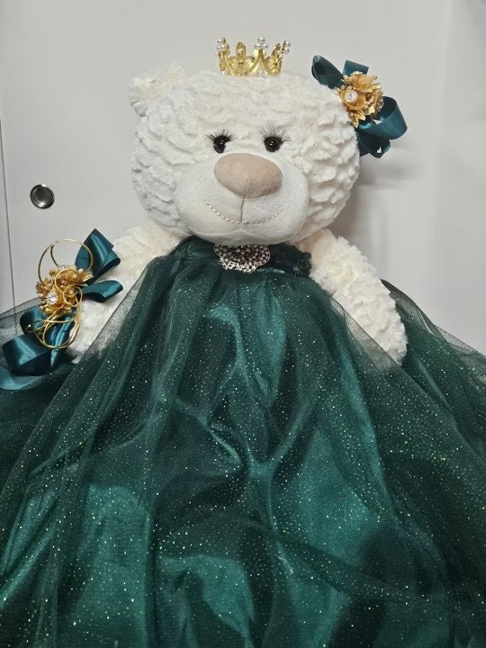 Build a Bear Green Dress - Etsy