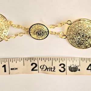 Gold Charro Button