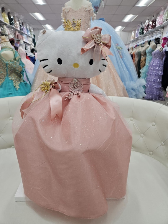 hello kitty prom dress Hello Kitty Girl's Dress: Puffed Sleeves, Tulle Underlayer