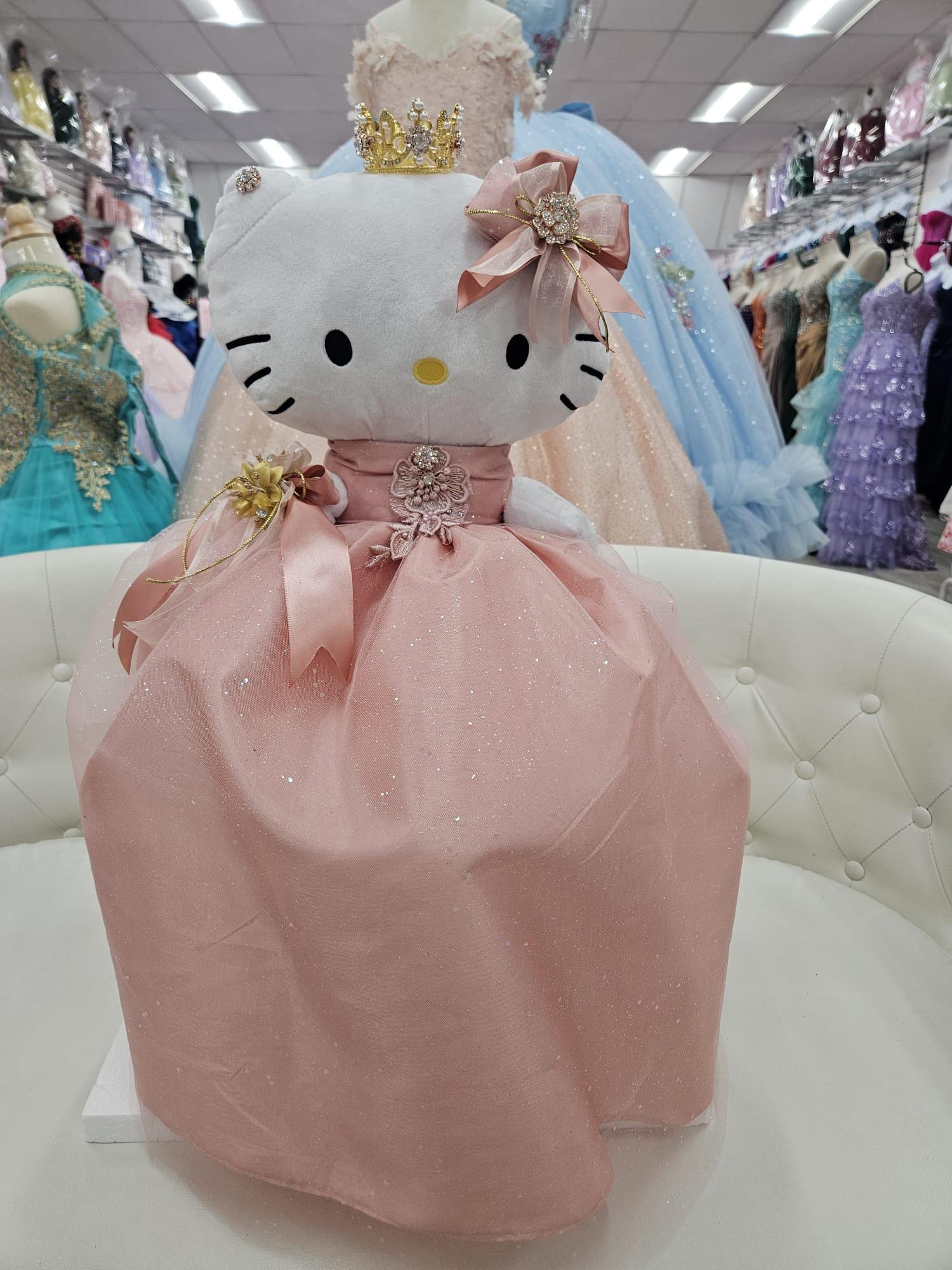 hello kitty bridesmaid dress Hello Kitty dress – Valeniko Couture main image 1