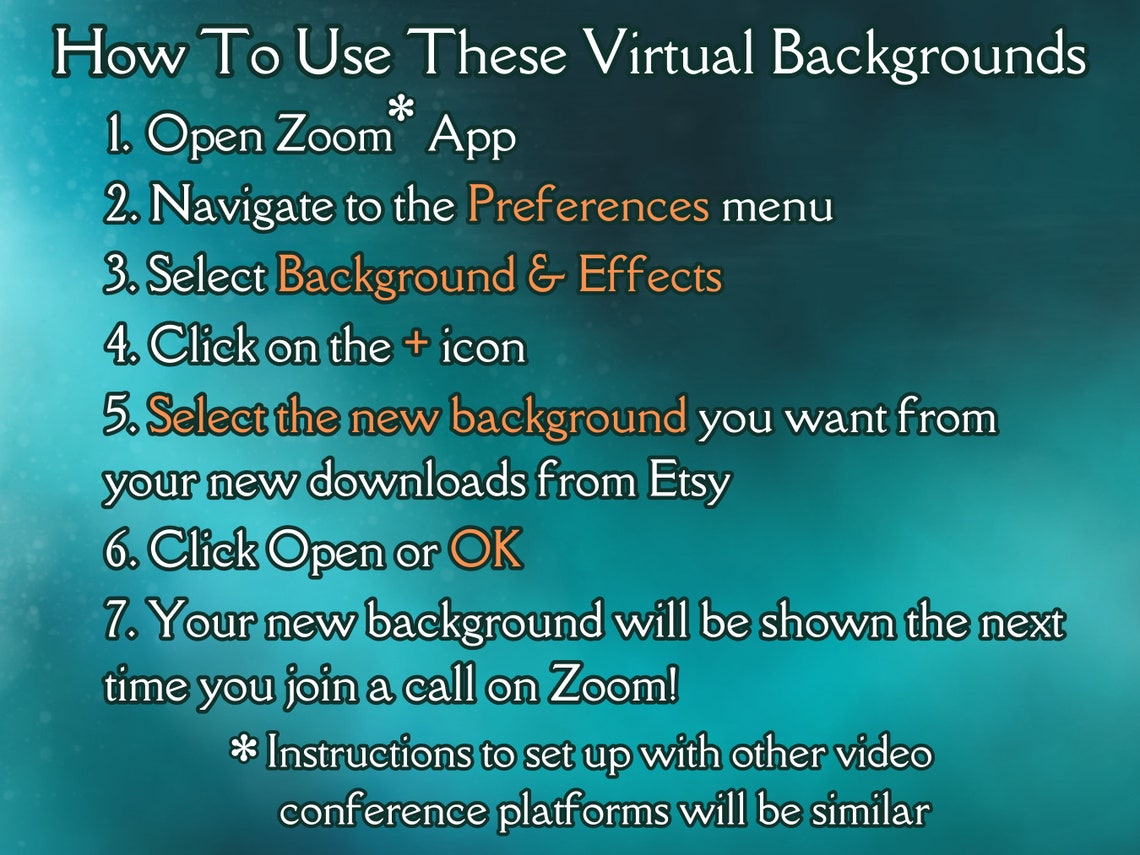 Halloween Zoom Backgrounds Zoom Backdrop Virtual Background Etsy