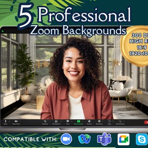 Zoom Background, Virtual Backdrop, Zoom Meeting, Work From Home