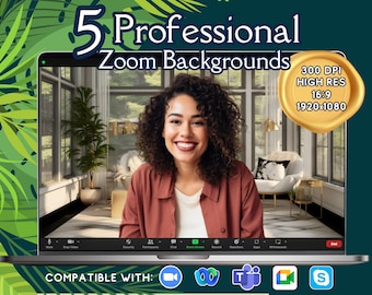 Zoom Background, Virtual Backdrop, Zoom Meeting, Work From Home