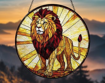 Tasse à Café Colorée Avec Peinture Aquarelle Lion - Tasse De Voyage