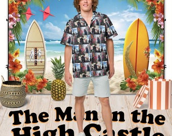 The Man in the High Castle - Hawaiian Aloha Shirt Short Sleeve - Gift Idea, Vintage Style, Men's Women's Kids Fashion