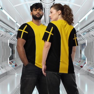 Orville Yellow Uniform - Unisex All-Over Short Sleeve Jersey