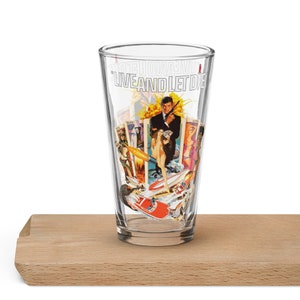 James Bond 007 - Live and Let Die - Pint Glass