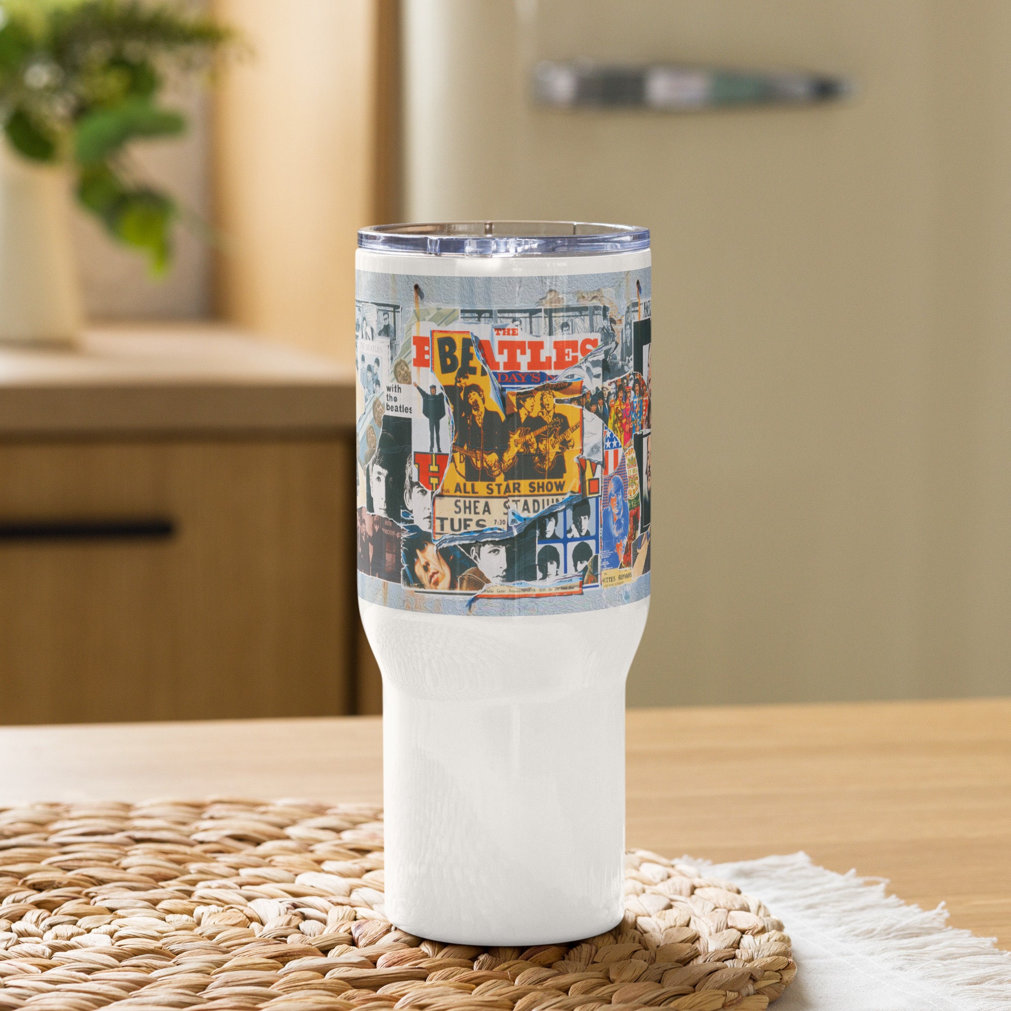 Vintage Beatles Thermos - Etsy
