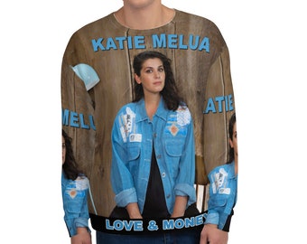 Katie Melua Love & Money all-over printed unisex sweatshirt