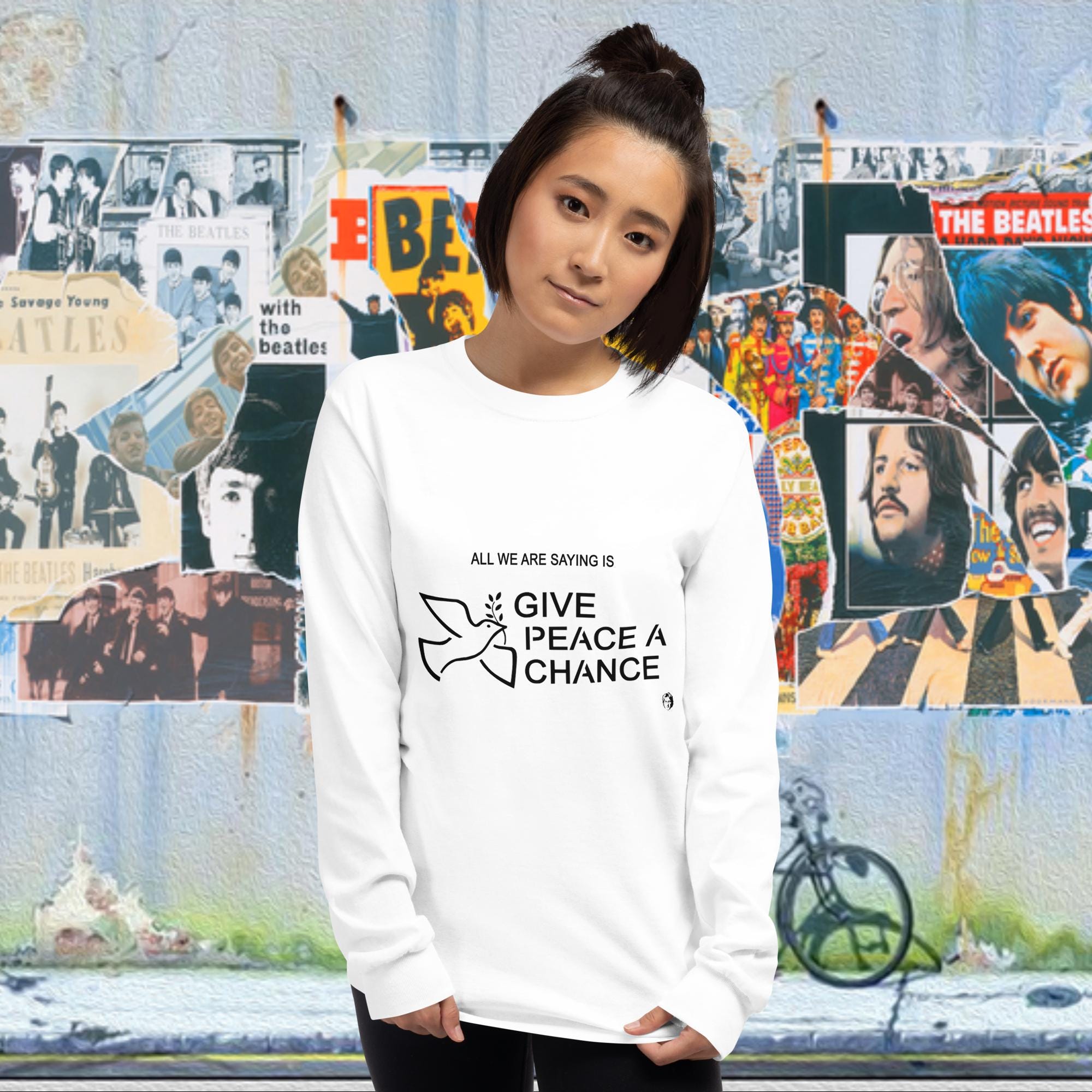 Bed peace john lennon - Etsy 日本