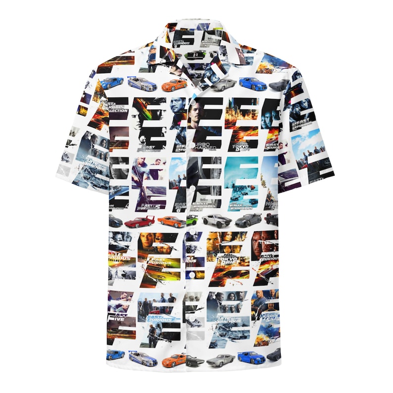 Chemise à boutons unisexe - Fast & Furious