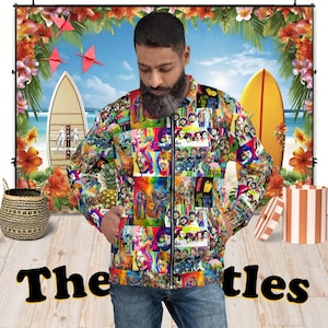 その他 the beatles miniature jacket collection 1980s The Beatles Help Embroidered Jacket – WyCo Vintage