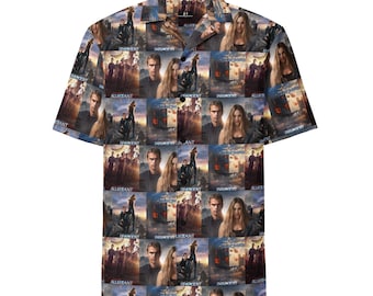 Chemise à boutons unisexe - style hawaiienne - Divergent
