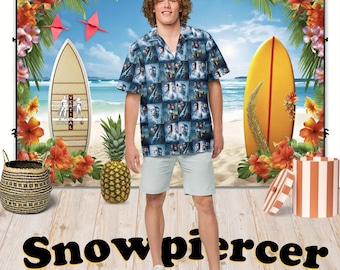 Snowpiercer - Hawaiian Shirt Aloha Short Sleeve - Posters of All Seasons - Gift Idea, Vintage Style, Fashion for Men Women Children