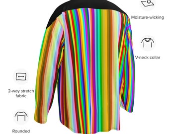 Maglia da tifoso di hockey all-over riciclata - Multicolore