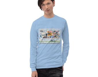 Unisex T-shirt with Round Neck and Long Sleeves printed on one side - Beatles Anthology