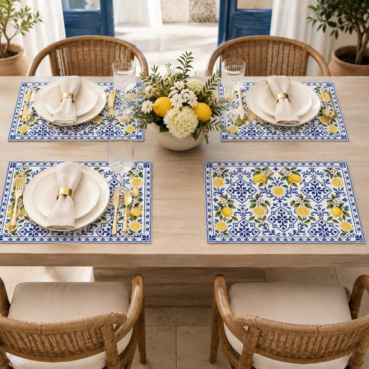 Italienische tischsets