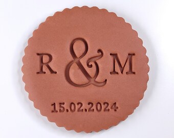 6S Wedding Date Customizable Cookie Cutter Biscuit Stamp Fondant Cake Decorating Icing Cupcakes Stencil Personalization