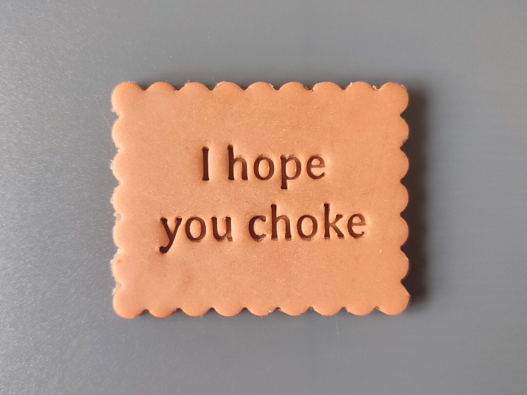 1R Funny Vulgar Adults Rude Divorce Biscuit Stamp Fondant Cake