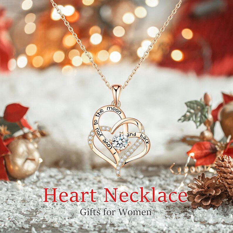 Preserved Flower Rose Necklace Box Soap Rose Jewelry Gift Perfect for