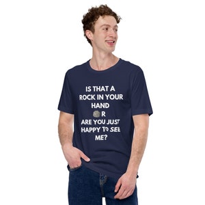 Rock In Your Hand, Geologist Shirt, Amateur Geologists, Funny Science Tee for Rock Lovers, Rockhound Shirt, Geology Teacher Gift, Sacrcastic
