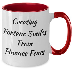 Financial Planner, Advisor Coffee Mug, Novelty Financial Planner Gift Ideas, from Clients, Friends, Companies, Accountants, Finance Coaching