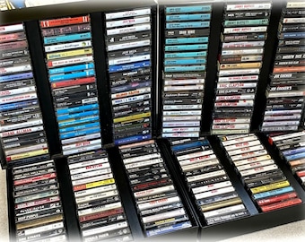 Lot of All Genres (Mixed Bag) Cassette Tapes Variety Pack