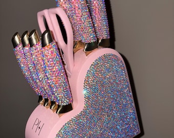 Juego de cubiertos de 10 piezas con forma de corazón - Personalizado