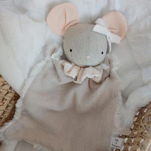 Maus-Tröster, personalisierter Tröster, Baumwollgaze-Wickeltröster