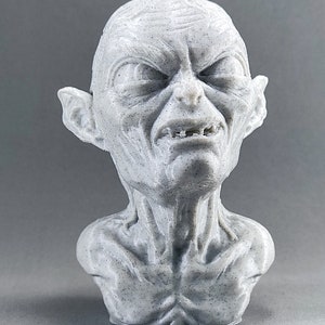 Escultura do Smeagol - Gollum - O Senhor Dos Anéis (lotr) 20cm de altura