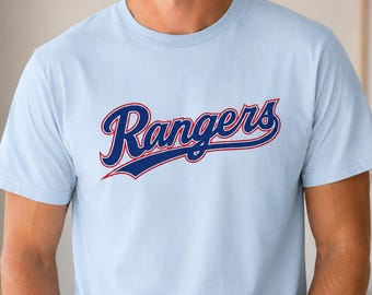 Texas Rangers Shirt, Rangers Baseball Tee, Texas Baseball Fan T-Shirt, Game Day Shirt