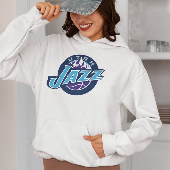 Throwback Utah Jazz Sweatshirt Hoodie T shirt NBA 2004 2010 Etsy