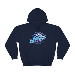 Vintage Utah Jazz Throwback Hoodie 2004-2010