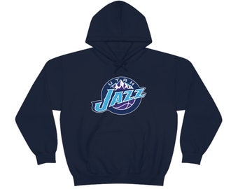 Vintage Utah Jazz Throwback Hoodie 2004-2010