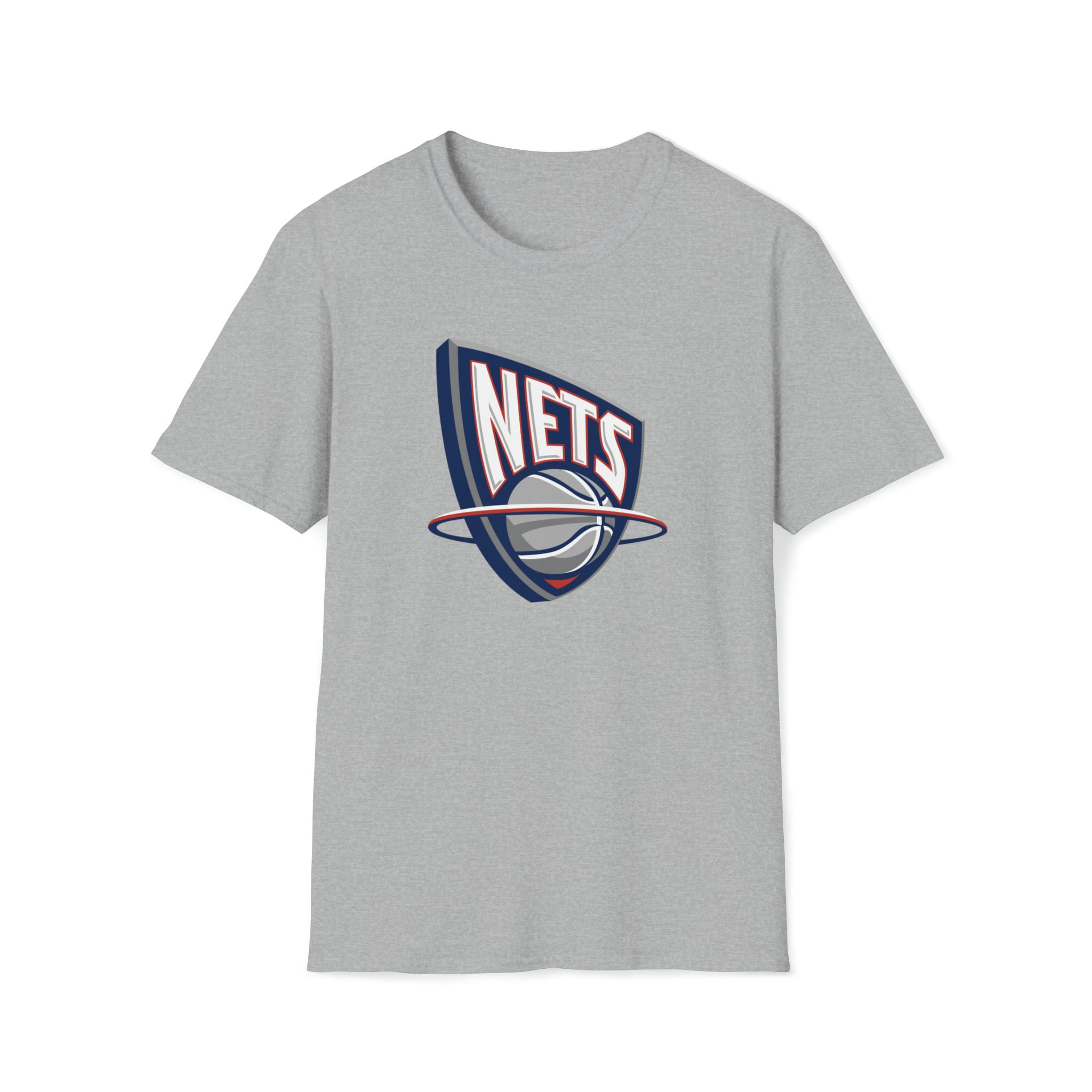 Unk NBA Store Brooklyn Nets T-shirt NEW NWT S Embossed Printing
